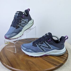 New Balance Women's Dynasoft Trail Nitrel Trainers Sneakers Blue Size 8